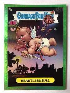 Garbage Pail Kids 40th Anniversary 2025 Heartless Hal 46a Green - Picture 1 of 2