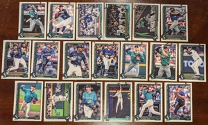 2025 Topps Series 1 + 2 Baseball Team Set 19 Cards Seattle Mariners Cal Raleigh - Picture 1 of 9