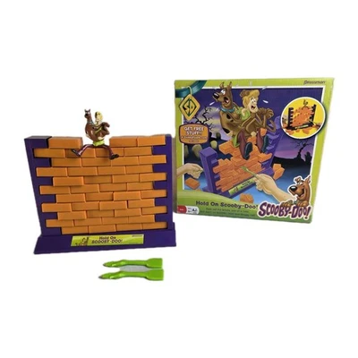 Scooby-Doo Hold On Scooby Doo & Shaggy Brick Board Game 2011 Pressman READ - Image 1 of 4