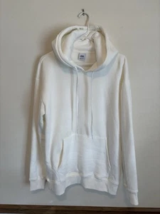 Zara Men’s White Ivory Hoodie In Size L - Picture 1 of 3