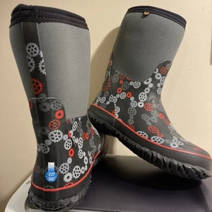 Botas de Invierno Impermeables Estilo Bogs Niños Jóvenes Talla 5 EE. UU. / UE 38-30 °F Nuevas - Imagen 1 de 7