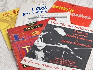 1980er + Jamey Aebersold Jazz Konvolut 7 Jazz Musik Bücher, alle verschiedenen Arten, DCB - Bild 1 von 23