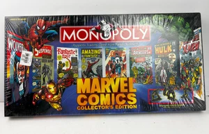 MONOPOLY MARVEL COMICS EDIZIONE DA COLLEZIONE USAPOLY 1999 SIGILLATO in fabbrica - Foto 1 di 12