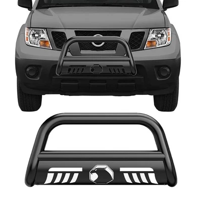 Bull Bar 3" Push Brush Front Bumper Grille Guard for Nissan Frontier 2005-2021 - Image 1 of 4