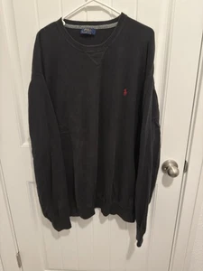Polo Ralph Lauren Herren Pullover Sweater schwarz Größe 4XLT - Bild 1 von 5