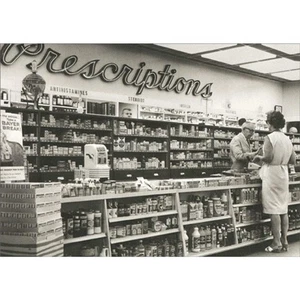 Get Well Greeting Card - Prescription Drug Store - America Collection - Picture 1 of 3