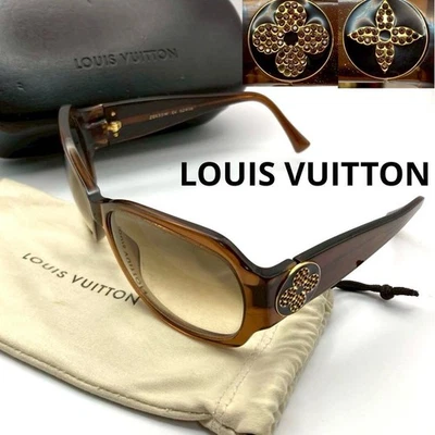 Gafas de sol Louis Vuitton Ursula Strass Z0135W marrón flor de Swarovski Italia Foto 1 de 4