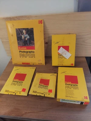 Vintage Kodak Photographic Paper 8X10 4X5 5X7 - Image 1 of 4