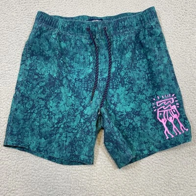 Pantalones Cortos Billabong Para Hombre Medianos Keith Haring Bañador Reclazado Cordón Reciclado Foto 1 de 4