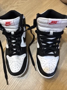 Nike Dunk High Panda DD1869-103 Größe 8 Damen EUR 39 Schwarz Weiß Retro Schuhe - Bild 1 von 8
