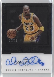 2017-18 Panini Noir Auto Noir Color /99 Cedric Ceballos #ANC-CC Auto - Foto 1 di 3