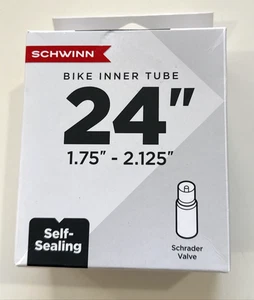 Tubo interior de bicicleta Schwinn 24x1,75" 24x1,95" 24x2,125" auto sellado - Imagen 1 de 2
