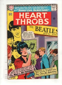 HEART THROBS #101 sehr guter Zustand, "The Beatles" Cover, Don Heck & John Romita Art, DC 1966 - Bild 1 von 2