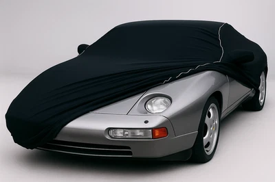 Cubierta elástica interior para garaje completo Carcover para Porsche 928 S4 GTS negra Foto 1 de 4