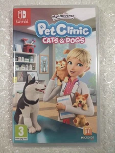 MY UNIVERSE PET CLINIC CATS&DOGS SWITCH FR NEW (GAME IN ENGLISH/FRANCAIS/DE/ES/I - Foto 1 di 9