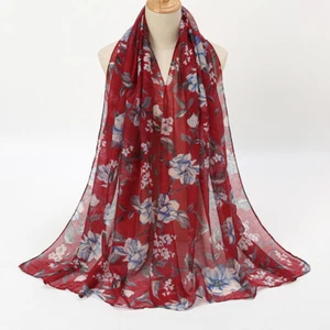 Fashion Women Scarf Hijab Headscarf Wrap Shawls Turban Islamic Scarves 180*72cm - Picture 1 of 21