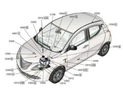 Manuale Officina IMPIANTO ELETTRICO Lancia Ypsilon  0.9 Twinair    Dal 2015  - Immagine 1 di 4