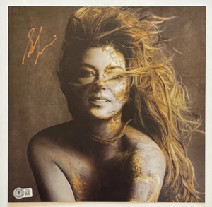 Álbum de discos de vinilo autografiado de Shania Twain insertar foto firmada Beckett certificado de autenticidad BAS - Imagen 1 de 3