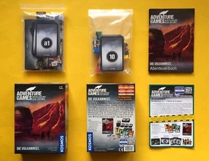 Die VULKANINSEL Kosmos KARTEN SPIEL Phil Walker OVP Box ADVENTURE GAMES Set NEU - Bild 1 von 4