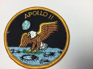 3” NASA APOLLO II CREW PATCH Astronaut Outer Space Flight Moon Spaceship Lunar - Picture 1 of 3