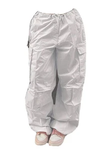 Woman’s Drawstring Cargo Pants - Picture 1 of 3