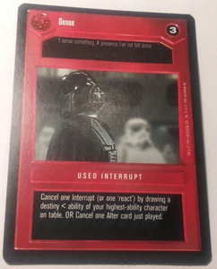1995 Star Wars Customizable Card Game: Premiere Expansion Set Sense  - Picture 1 of 3