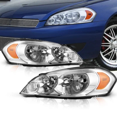 for 2006-2013 Chevy Impala 2006 2007 Monte Carlo Headlights Assembly Kit Pair - Изображение 1 из 4