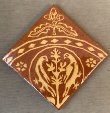 MORAVIAN TILE Bucks County 2014 Special Edition , Limited, 6x6 DOVES & ACORNS