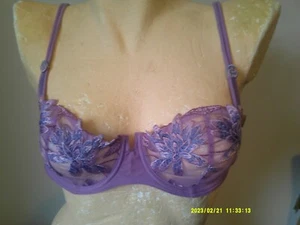 36B - New Stunning Aubade Underwired (UnPadded) Balconette Bra 36B (1514) - Picture 1 of 1