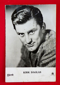 KIRK DOUGLAS 1950' ORIGINAL EXYU POSTCARD PROMO  PHOTO