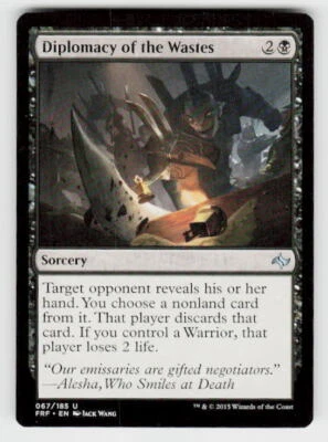 Fate Reforged #67 Diplomacy of the Wastes - Image 1 of 2