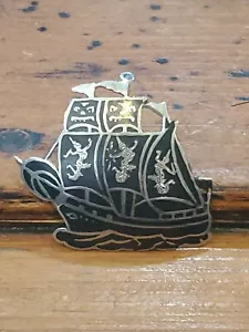 SPILLA SPEDIZIONE ANTICA SIAM THAILANDIA SMALTO ARGENTO STERLING - Foto 1 di 7