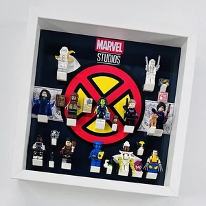 Display frame case for Lego ® Marvel studios series 2 minifigures 71039 27cm - Picture 1 of 21