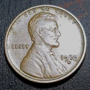 USA 1910 - 1C - BN - EF - Lincoln "Wheat" Cent - Copper - KM 132 - Picture 1 of 9