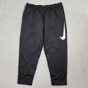 Nike Sweatpants Mens XXXL Black Therma Dri Fit Standard Fit Swoosh Logo New