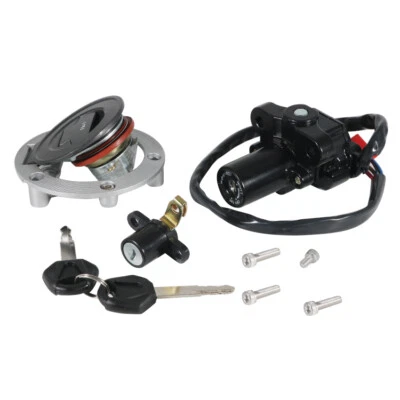Juego de bloqueo de interruptor de llave de encendido para Yamaha FZ09 2014-2016 FZ07 FJ13 FJ1300 01-2016 Foto 1 de 4