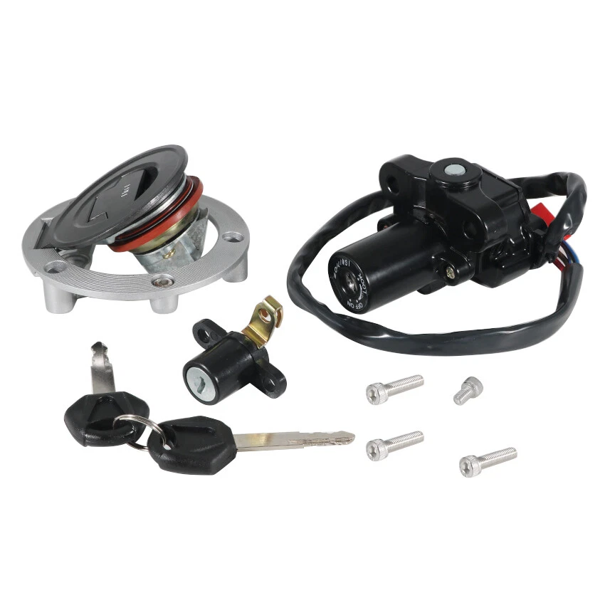 Juego de bloqueo de interruptor de llave de encendido para Yamaha FZ09 2014-2016 FZ07 FJ13 FJ1300 01-2016 Foto 1 de 4