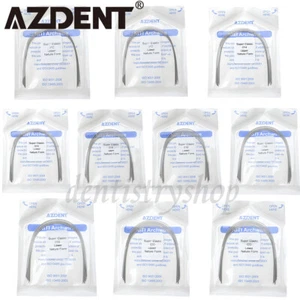 AZDENT Dental Kieferorthopädie Rundbogen Draht Super Elastisch Niti Natur Form - Bild 1 von 59