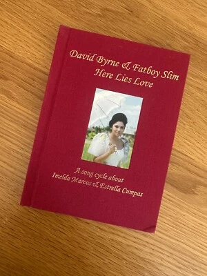 David Byrne Fatboy Slim Here Lies Love Deluxe Book 2CD DVD OOP Rare Foto 1 de 4