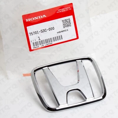 75701-S3C-000 Genuine OEM 1999-2001 Honda Odyssey Front Emblem Grille - Изображение 1 из 4