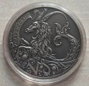 Belarus 1 ruble 2014 CAPRICORN. Zodiac Horoscope CuNi Coin - Picture 1 of 2