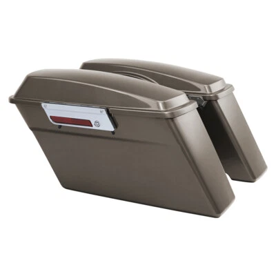 Alforjas rígidas aptas para Harley Touring Electra Street Road Glide King 1994-2013 Foto 1 de 4