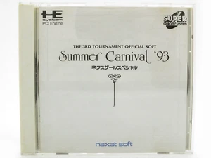 Summer Carnival 93 Nexzr spezielles Videospiel für NEC PC Engine japanisch gebraucht - Bild 1 von 1