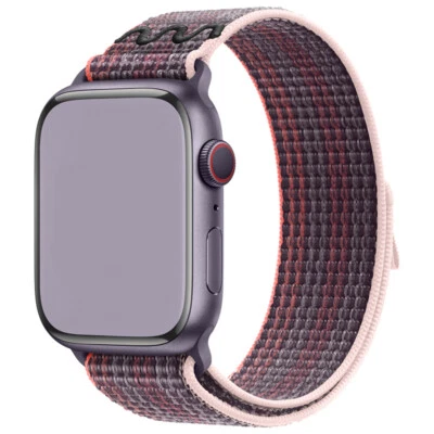 Нейлоновый спортивный ремешок для Apple Watch 11 10 9 8 7 6 40/45/42/46/49 мм с ремешком Ultra Loop - Изображение 1 из 4