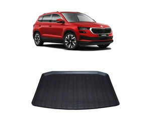 SKODA KAROQ 2018 VORWÄRTS KOFFERRAUM TABLETT MATTE-BODENMATTE-RUTSCHFEST - Bild 1 von 5