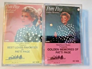 Patti Page Golden Memories / Best Loved Favorites - Cassette - Picture 1 of 6
