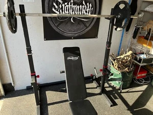 Homegym Paket: Kabelzug, Langhantelständer, Fallschutzmatten & Co - Bild 1 von 7