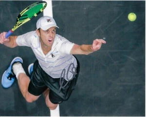 SAM QUERREY Tennis Star Signed 8x10 Photo COA Autograph  - Picture 1 of 1