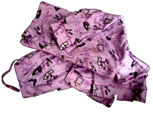 MARY-KATE and ASHLEY 2-teiliger Mädchen PYJAMA 2T Lavendeldruck (101) - Bild 1 von 3