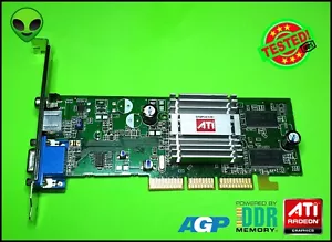 ATI RADEON 9200 SE 64 MB DDR SCHEDA VIDEO AGP VGA S-VIDEO TV-OUT #1070 - Foto 1 di 2